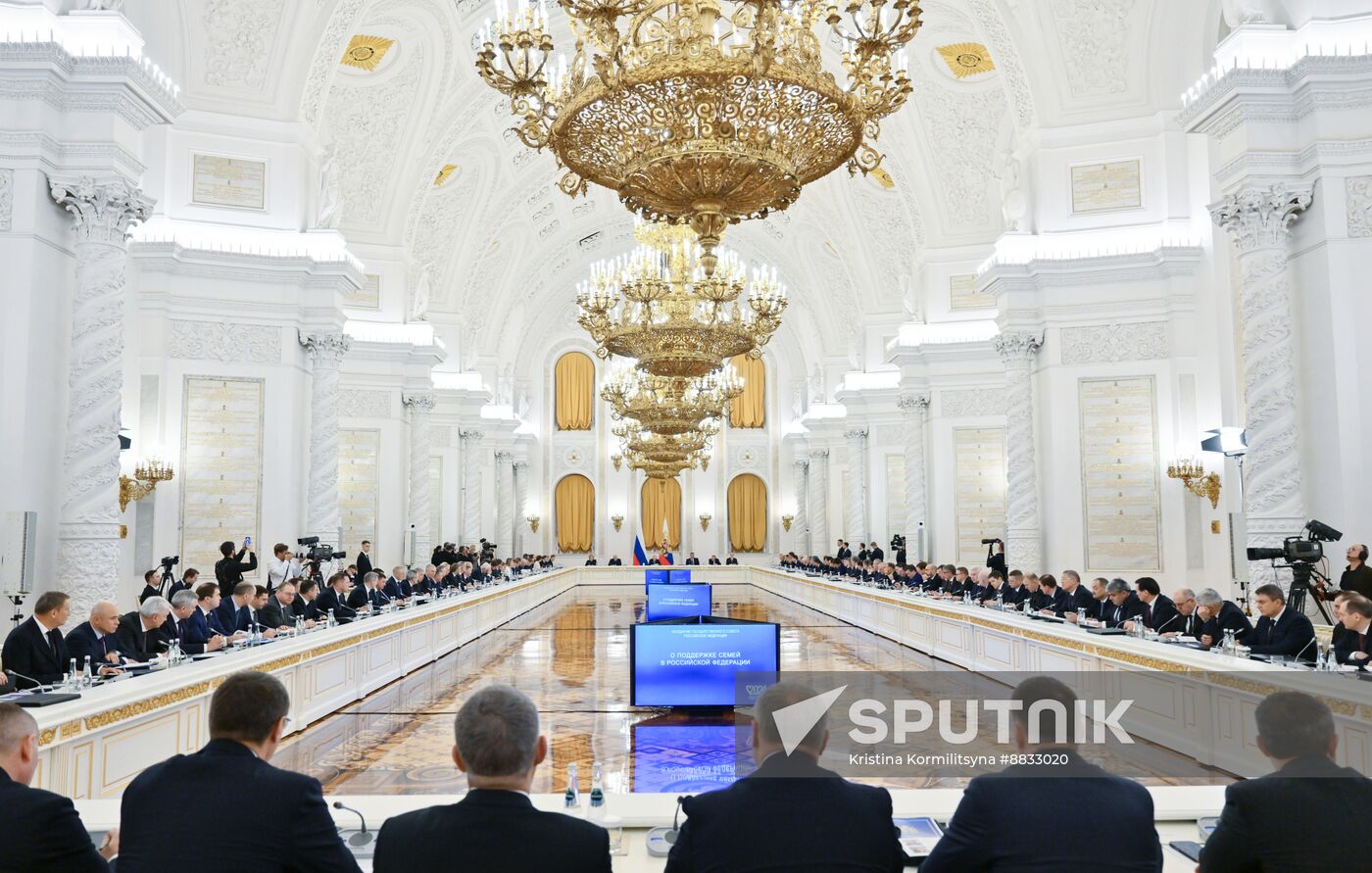 Russia Putin State Council