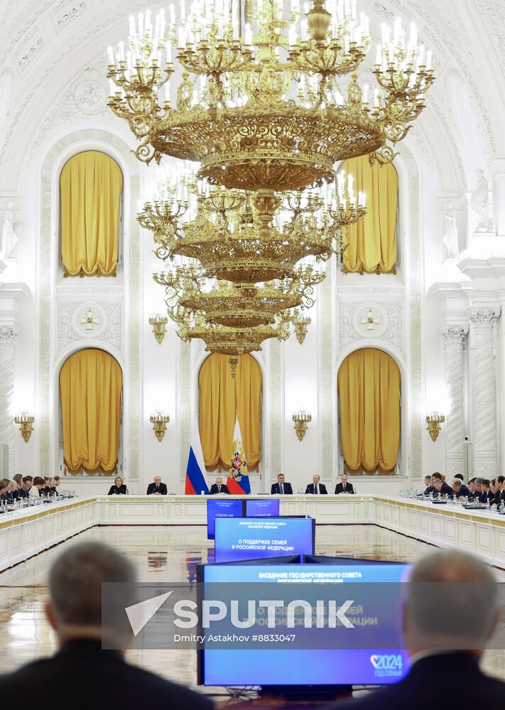 Russia Putin State Council