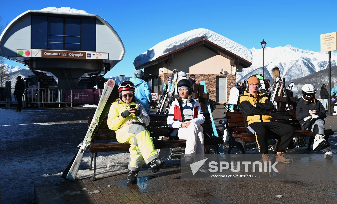 Russia Winter Leisure