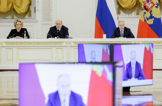 Russia Putin State Council