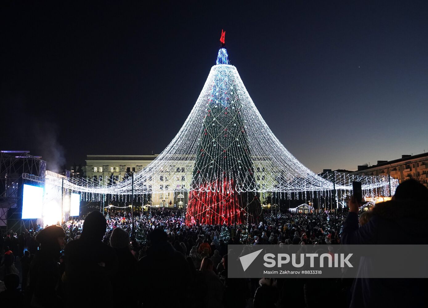 Russia LPR New Year Season Preparations