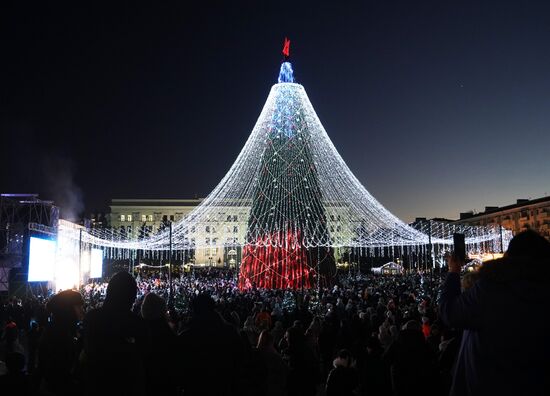 Russia LPR New Year Season Preparations