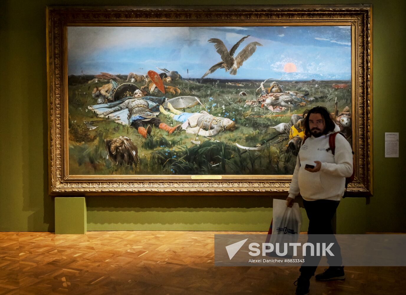 Russia Art Vasnetsov Birth Anniversary Exhibition