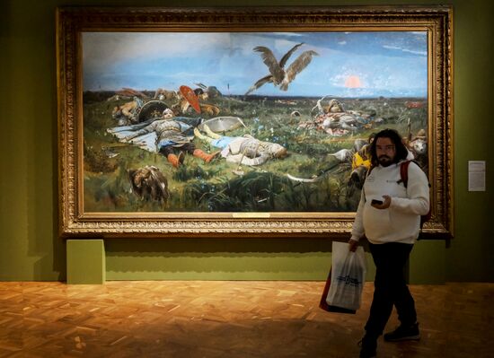 Russia Art Vasnetsov Birth Anniversary Exhibition