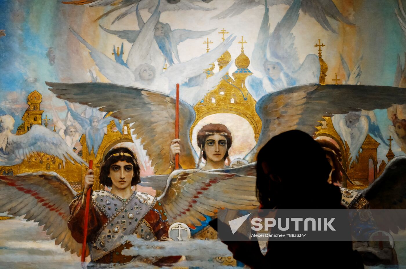 Russia Art Vasnetsov Birth Anniversary Exhibition
