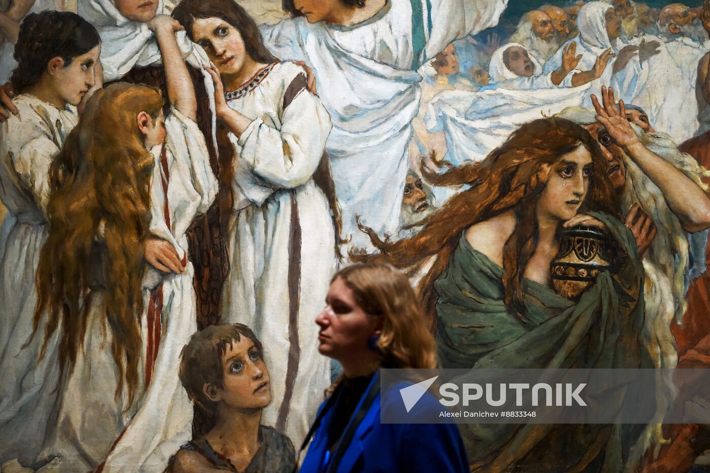 Russia Art Vasnetsov Birth Anniversary Exhibition