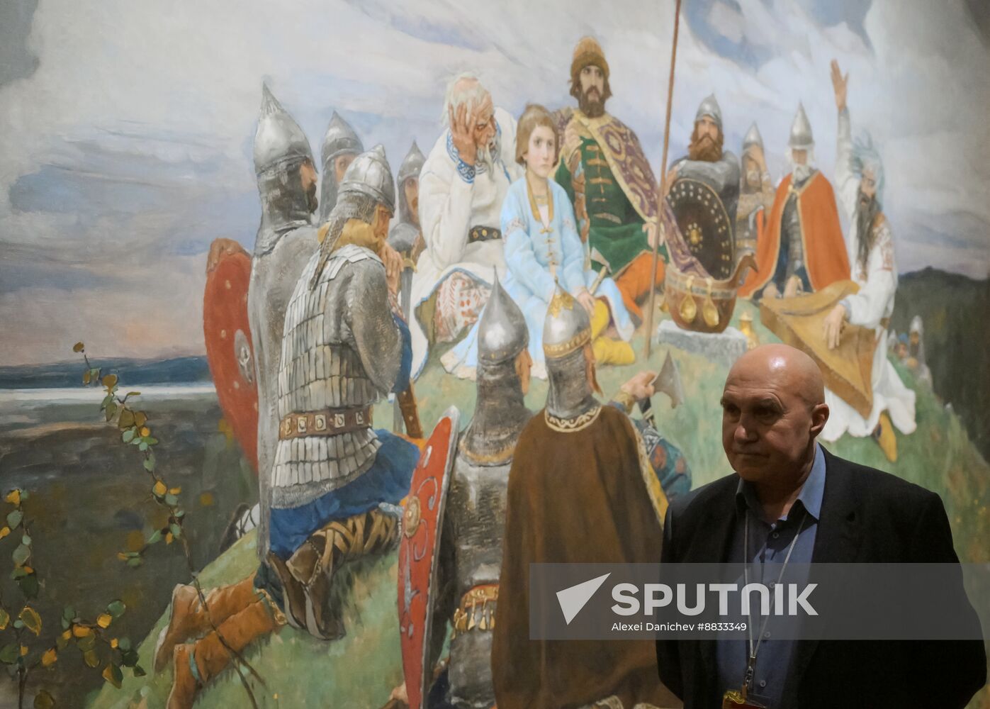 Russia Art Vasnetsov Birth Anniversary Exhibition