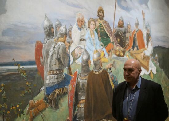 Russia Art Vasnetsov Birth Anniversary Exhibition
