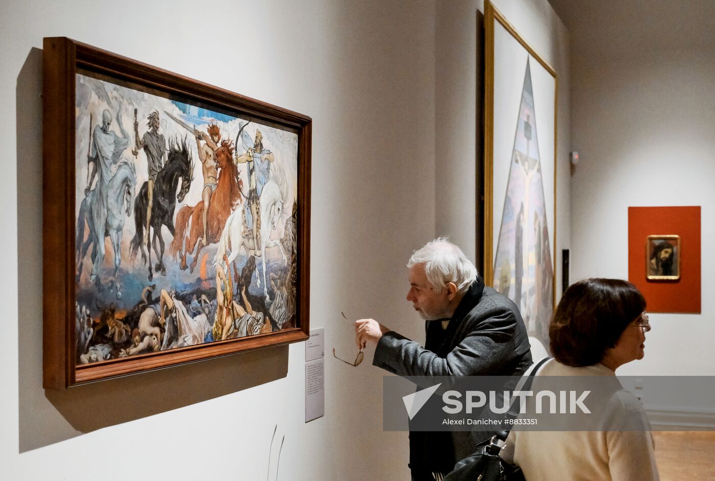 Russia Art Vasnetsov Birth Anniversary Exhibition
