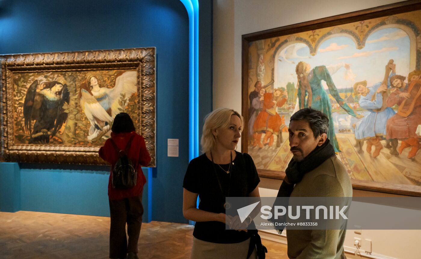 Russia Art Vasnetsov Birth Anniversary Exhibition