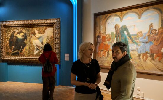 Russia Art Vasnetsov Birth Anniversary Exhibition