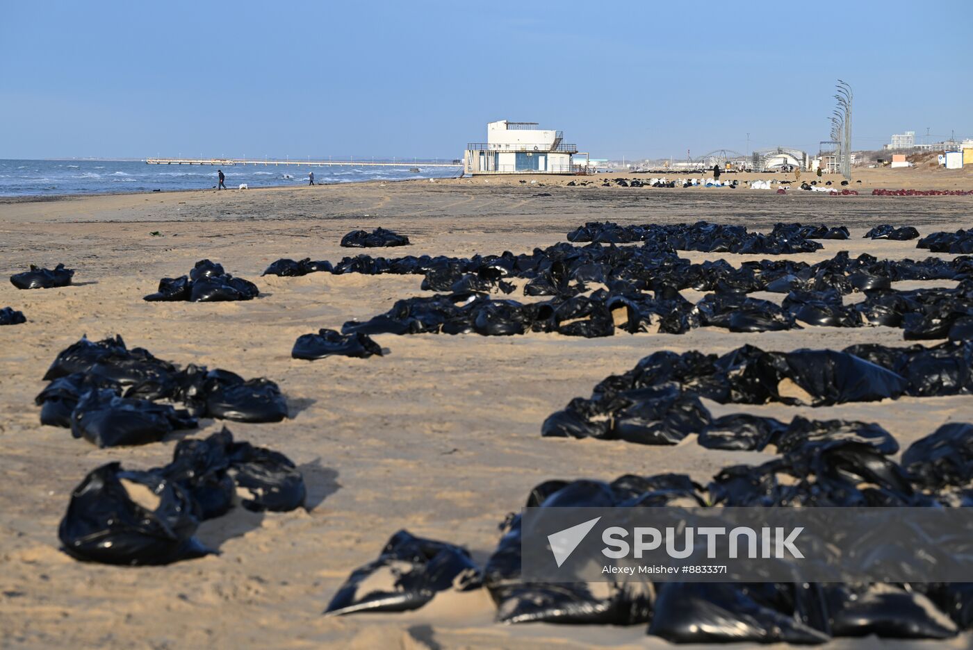 Russia Tankers Crash Aftermath