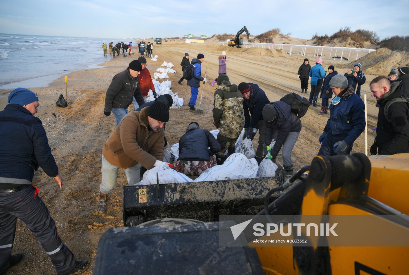 Russia Tankers Crash Aftermath