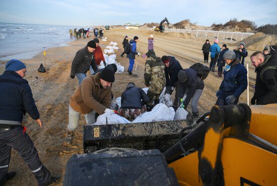 Russia Tankers Crash Aftermath