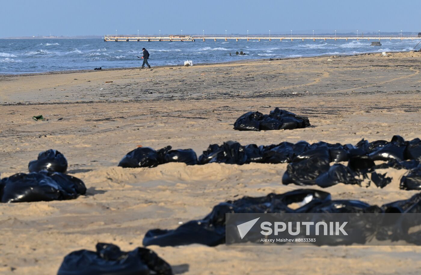 Russia Tankers Crash Aftermath