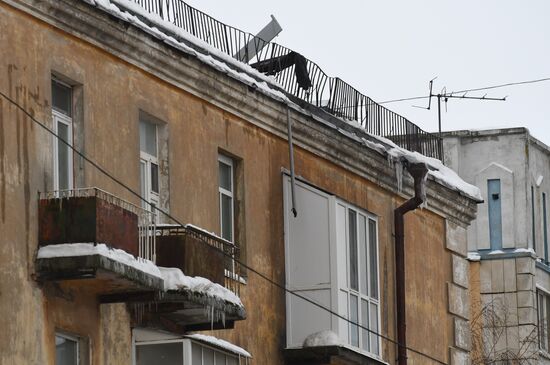 Russia Kazan Drone Attack