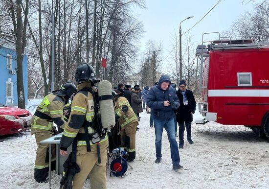 Russia Kazan Drone Attack