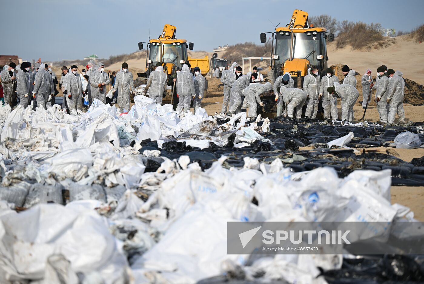 Russia Tankers Crash Aftermath