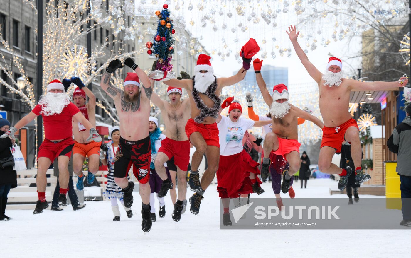 Russia Winter Swimming Clubs Run