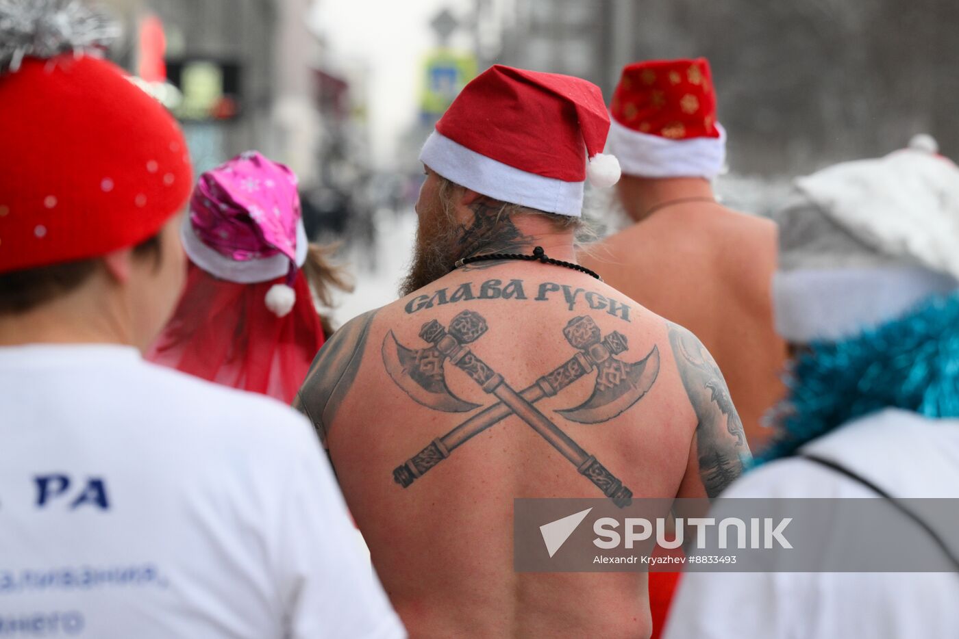 Russia Winter Swimming Clubs Run