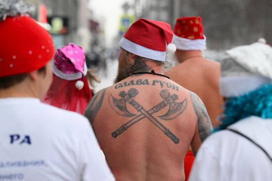 Russia Winter Swimming Clubs Run