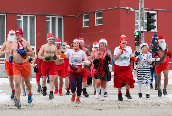 Russia Winter Swimming Clubs Run