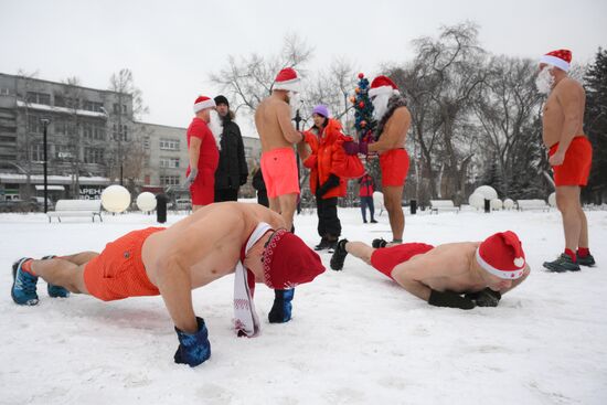 Russia Winter Swimming Clubs Run