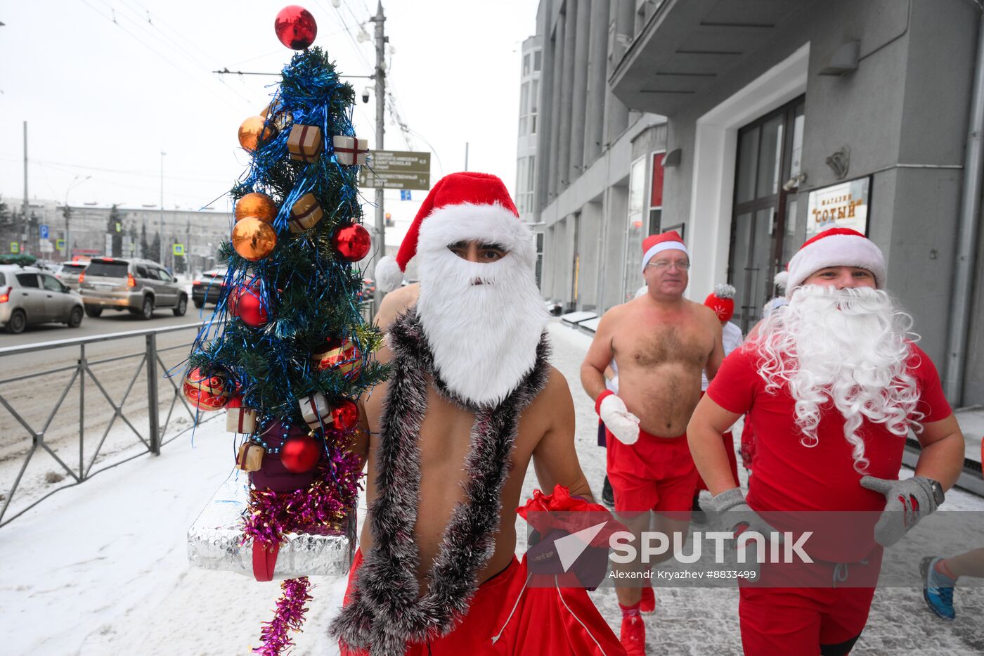 Russia Winter Swimming Clubs Run