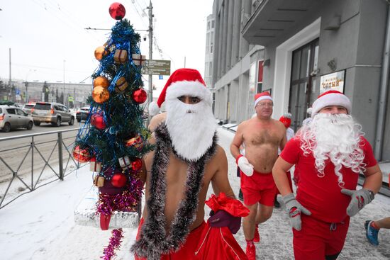 Russia Winter Swimming Clubs Run