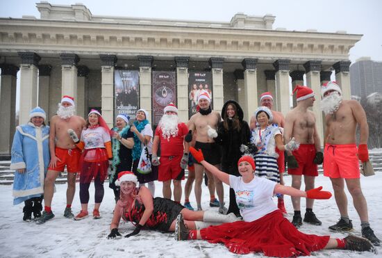 Russia Winter Swimming Clubs Run