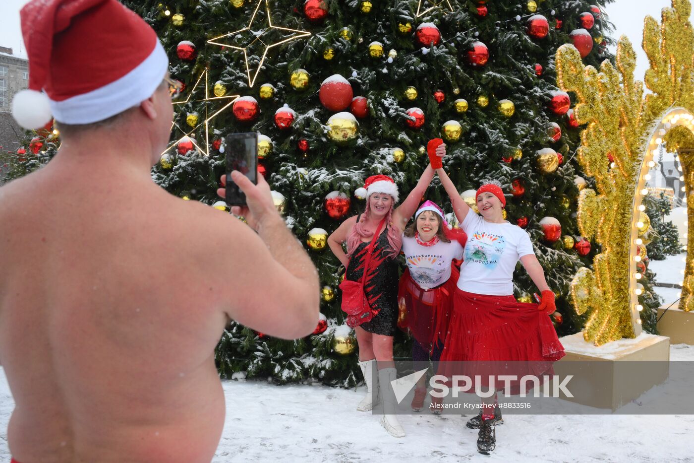 Russia Winter Swimming Clubs Run