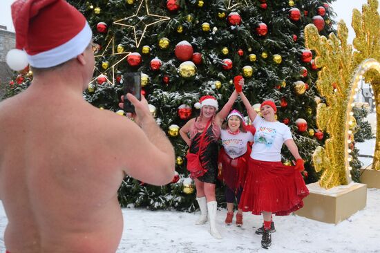 Russia Winter Swimming Clubs Run