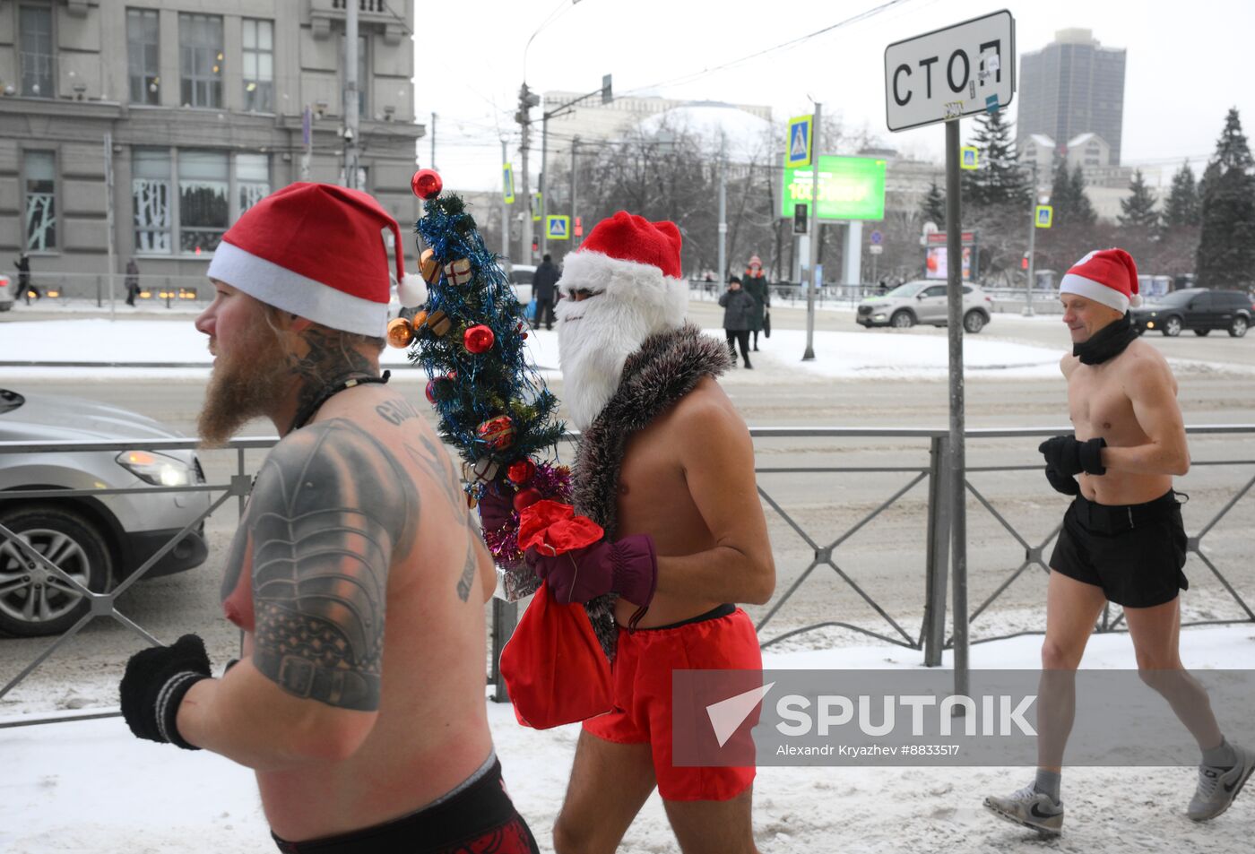 Russia Winter Swimming Clubs Run