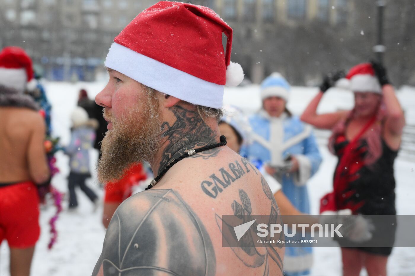 Russia Winter Swimming Clubs Run