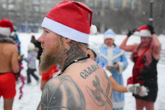 Russia Winter Swimming Clubs Run