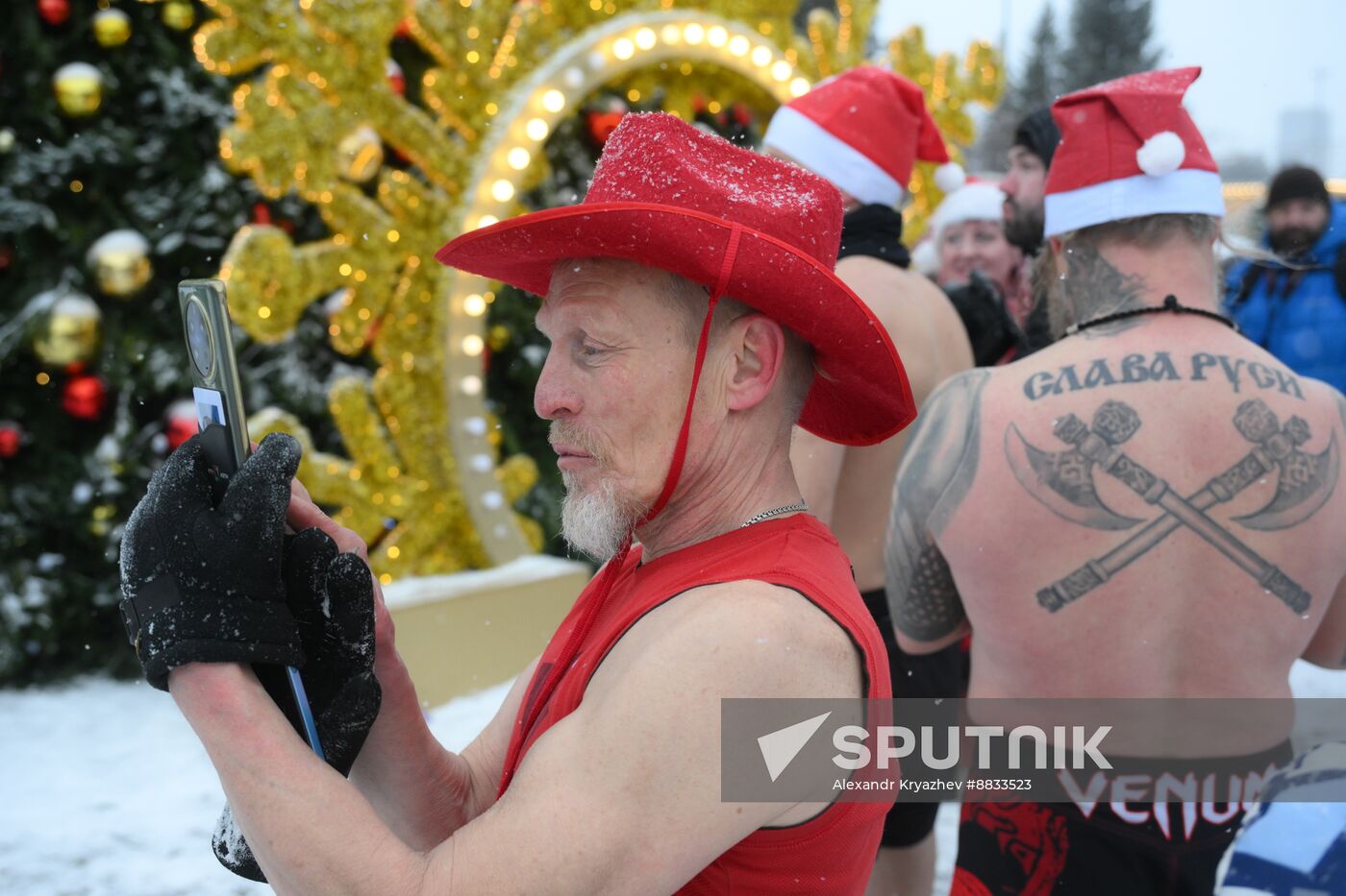 Russia Winter Swimming Clubs Run