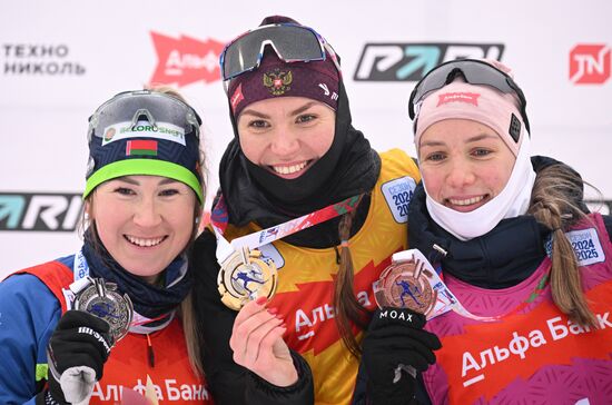 Russia Biathlon Commonwealth Cup Women Pursuit