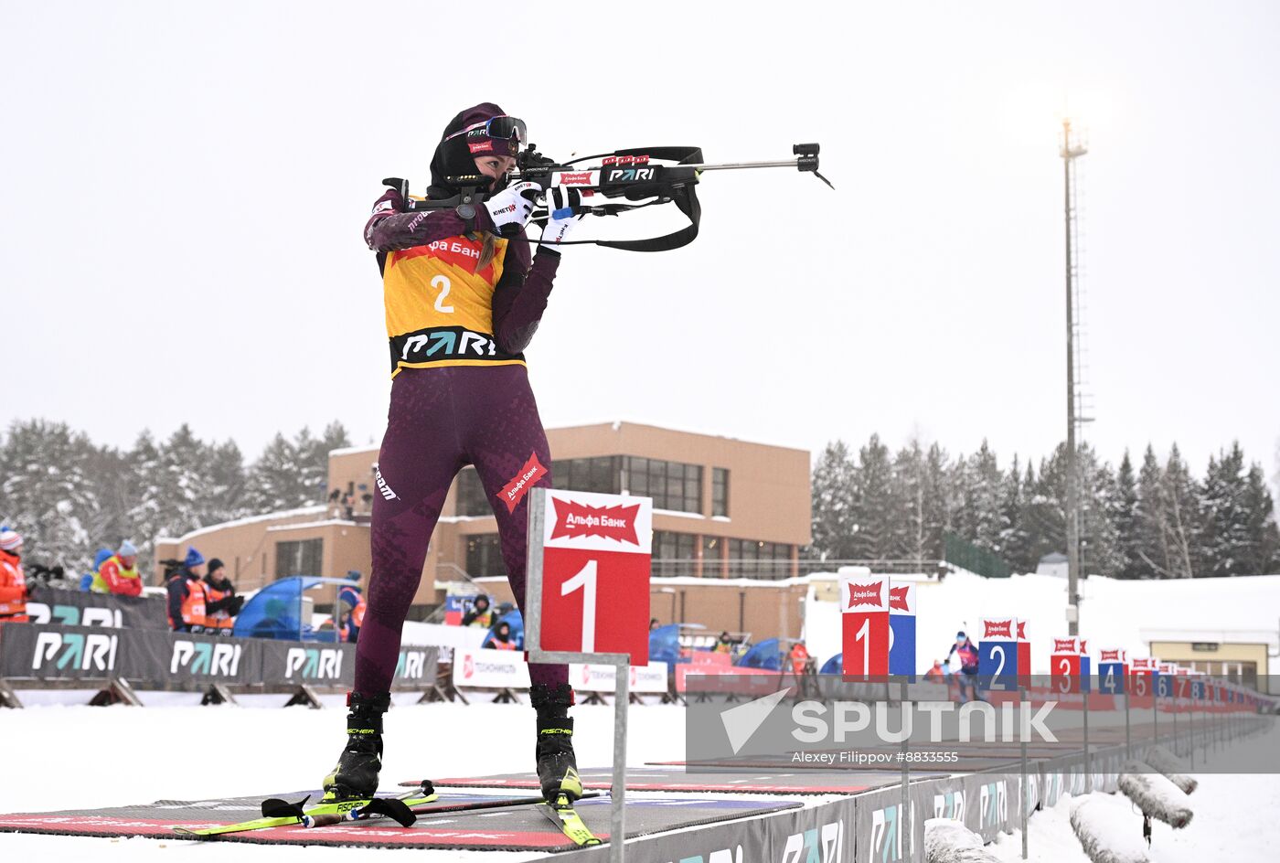 Russia Biathlon Commonwealth Cup Women Pursuit