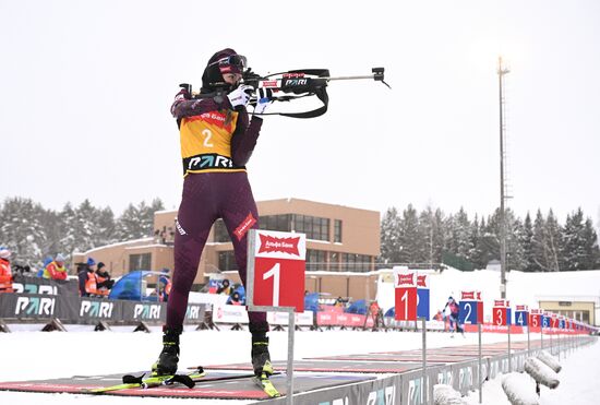 Russia Biathlon Commonwealth Cup Women Pursuit