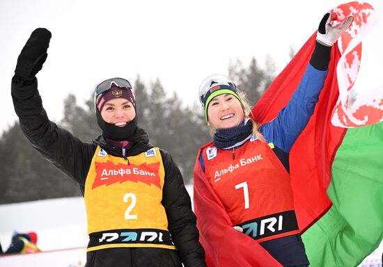 Russia Biathlon Commonwealth Cup Women Pursuit