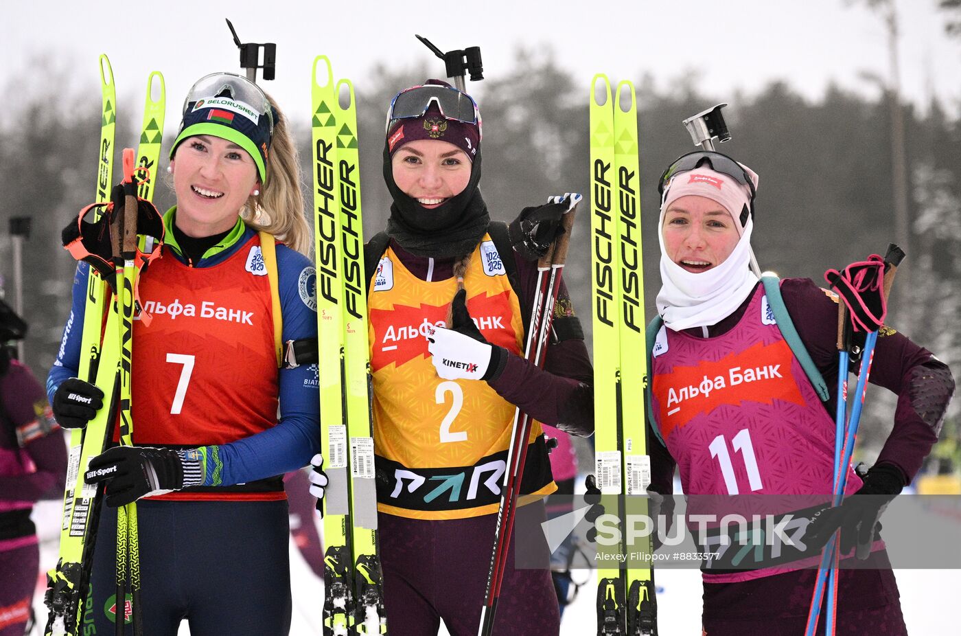 Russia Biathlon Commonwealth Cup Women Pursuit