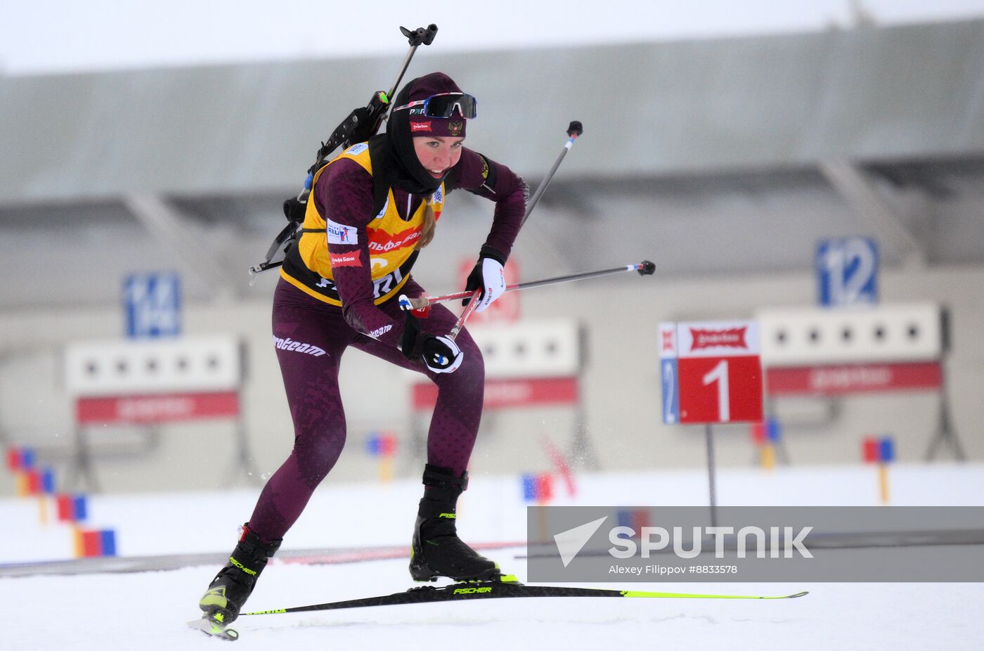 Russia Biathlon Commonwealth Cup Women Pursuit