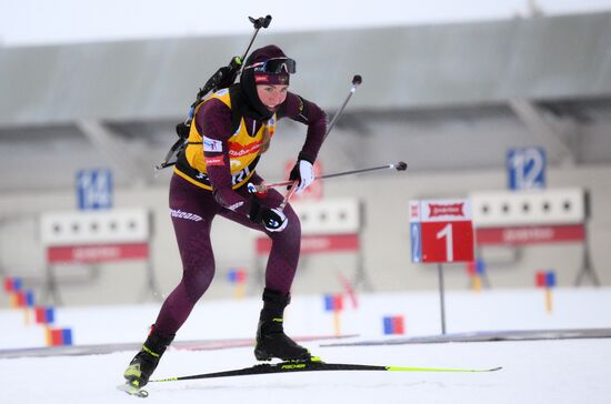 Russia Biathlon Commonwealth Cup Women Pursuit