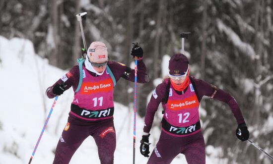 Russia Biathlon Commonwealth Cup Women Pursuit