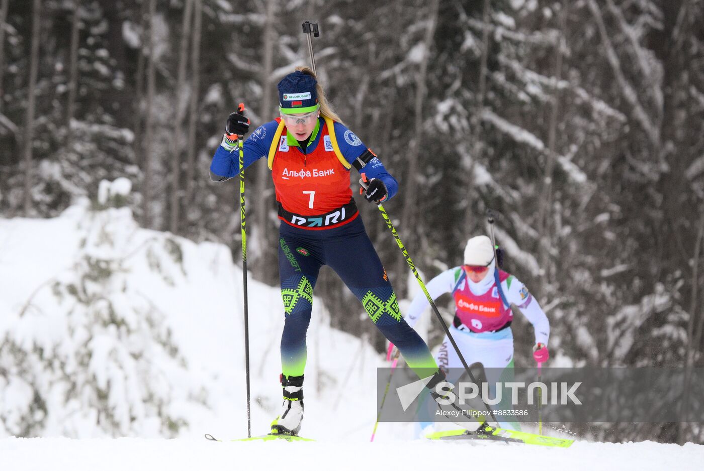 Russia Biathlon Commonwealth Cup Women Pursuit