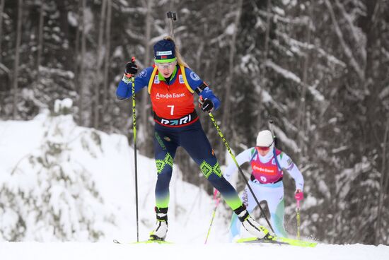 Russia Biathlon Commonwealth Cup Women Pursuit