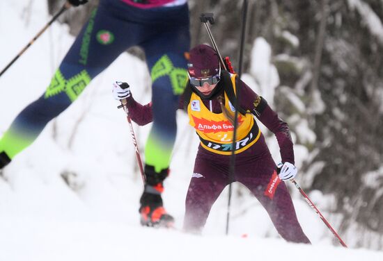 Russia Biathlon Commonwealth Cup Women Pursuit