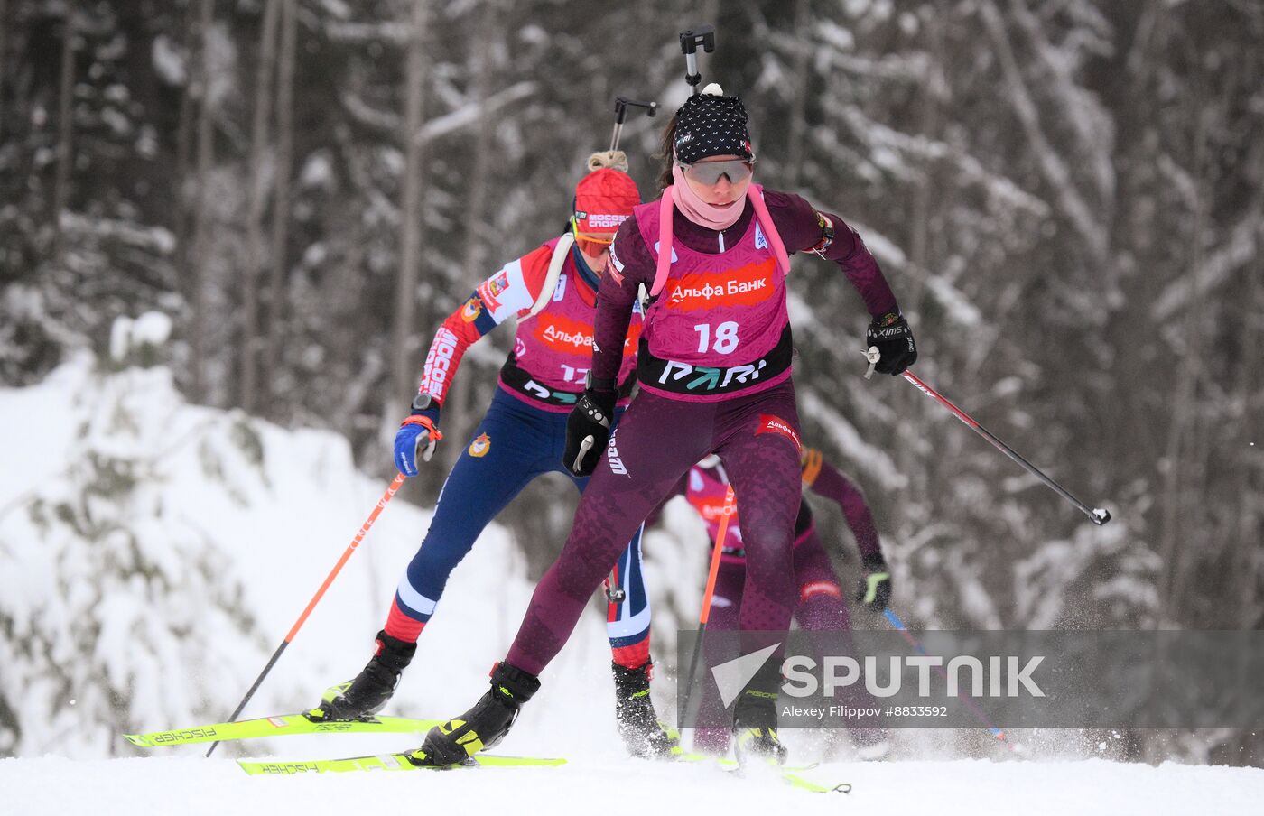 Russia Biathlon Commonwealth Cup Women Pursuit