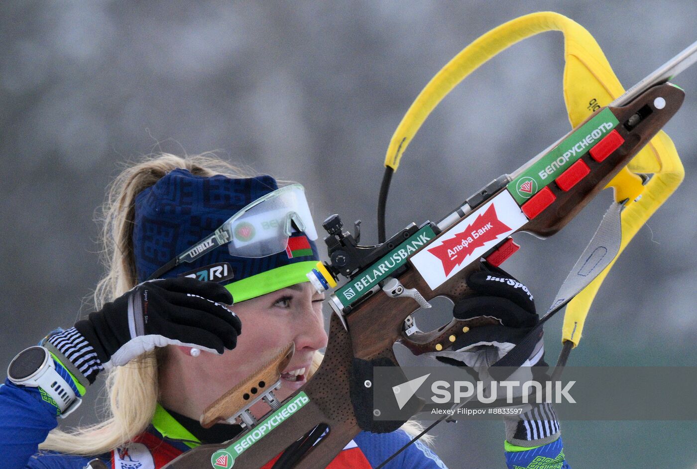 Russia Biathlon Commonwealth Cup Women Pursuit