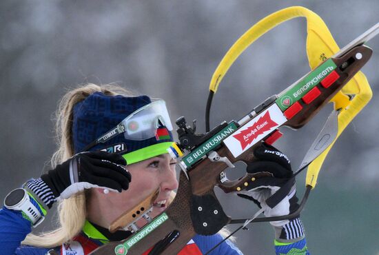 Russia Biathlon Commonwealth Cup Women Pursuit